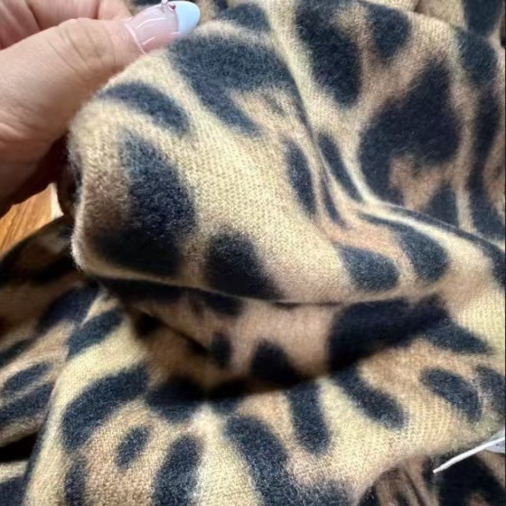 190*70CM Design Leopard Scarf  - Cashmere Throw Blanket avaliação e preço
