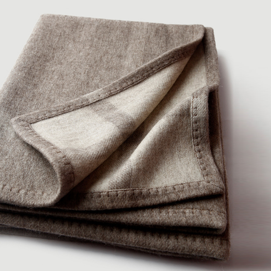 Cross Striped Double sided Jac - Cashmere Throw Blanket avaliação e preço