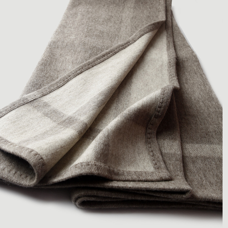 Cross Striped Double sided Jac - Cashmere Throw Blanket avaliação e preço