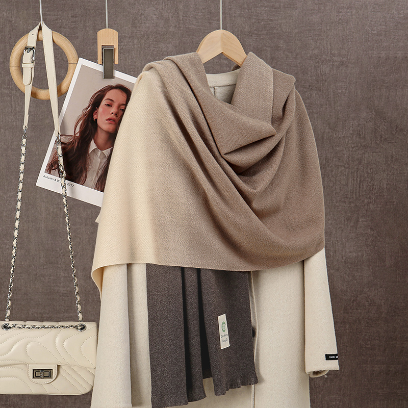 New 2024 Gradient Cashmere Sca - Cashmere Throw Blanket avaliação e preço