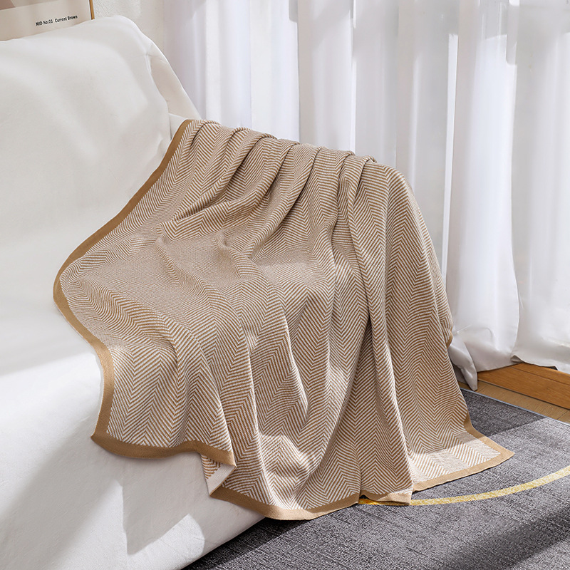 Nordic Ins Style Knitted Blank - Cashmere Throw Blanket avaliação e preço