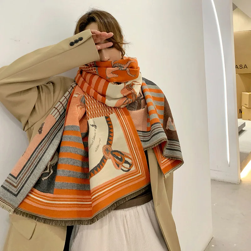 2024 New Luxury Winter Cashmer - Cashmere Throw Blanket avaliação e preço