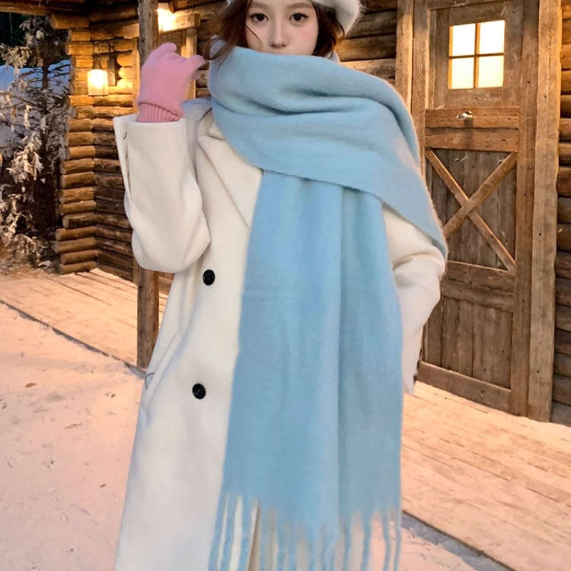Winter Scarf for Women Cashmer - Cashmere Throw Blanket avaliação e preço
